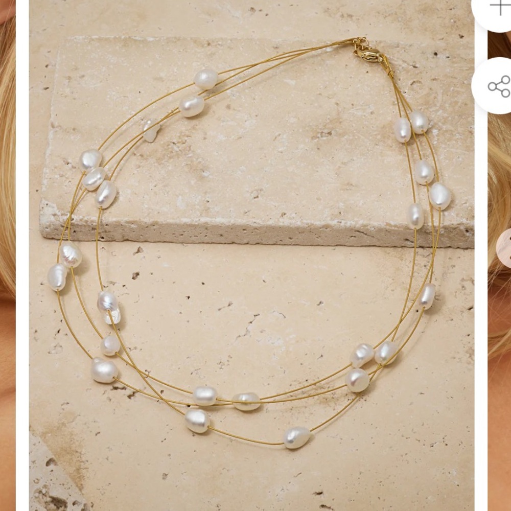 Untamed Petals Pacific Pearl Choker
